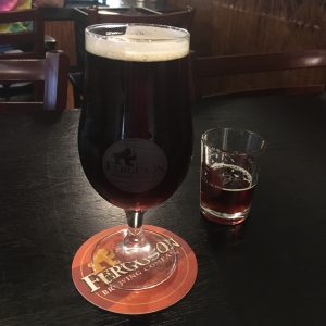 The Kaldi's Coffee Stout is a delicious example of a sustainable partnership between local businesses.