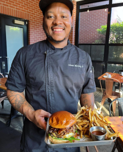 Retreat Gastropub smiling server